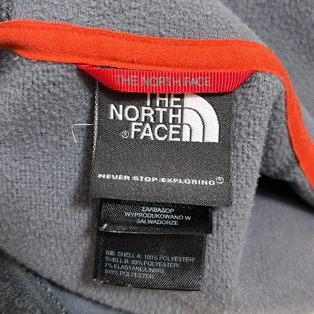 The North Face Gray Zip Hoodie Sweatshirt